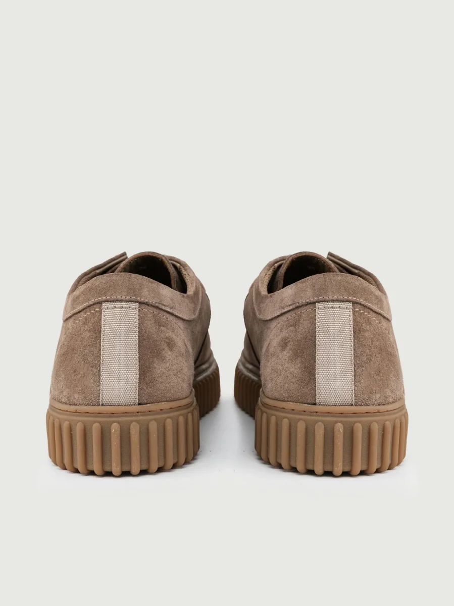 STRINGATA SCAMOSCIATA TAUPE CON CARRARMATO - immagine 4