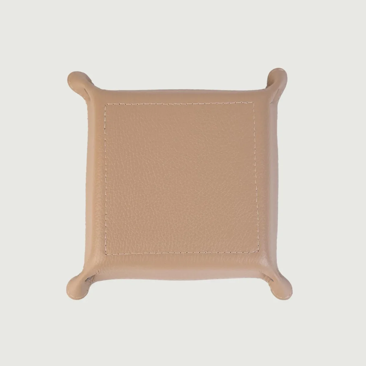 SVUOTATASCHE IN PELLE CAPPUCCINO - immagine 3