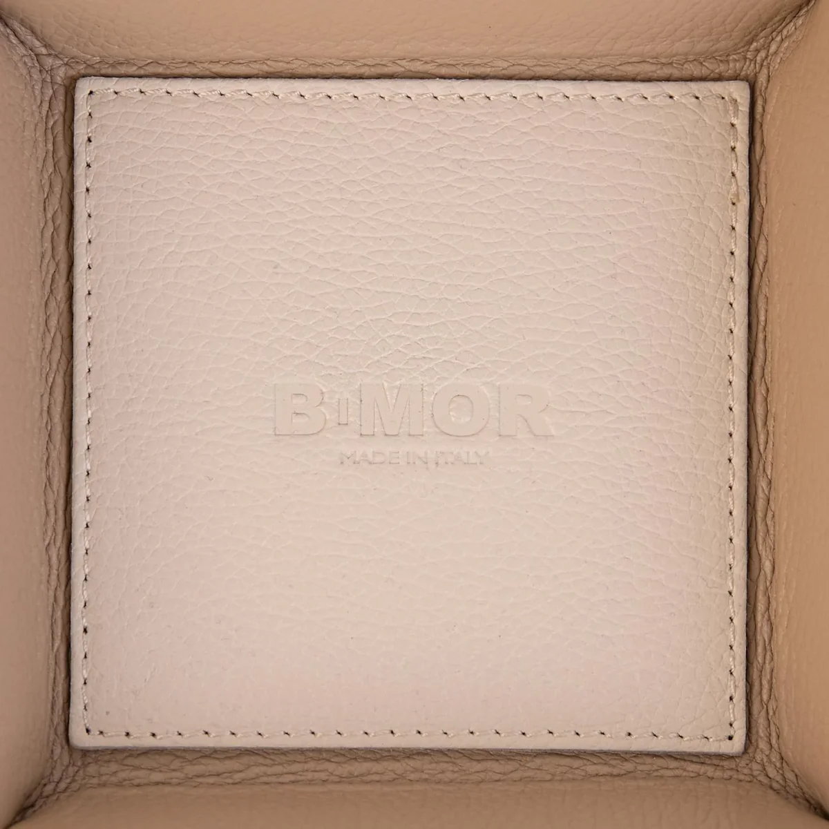 SVUOTATASCHE IN PELLE CAPPUCCINO - immagine 5