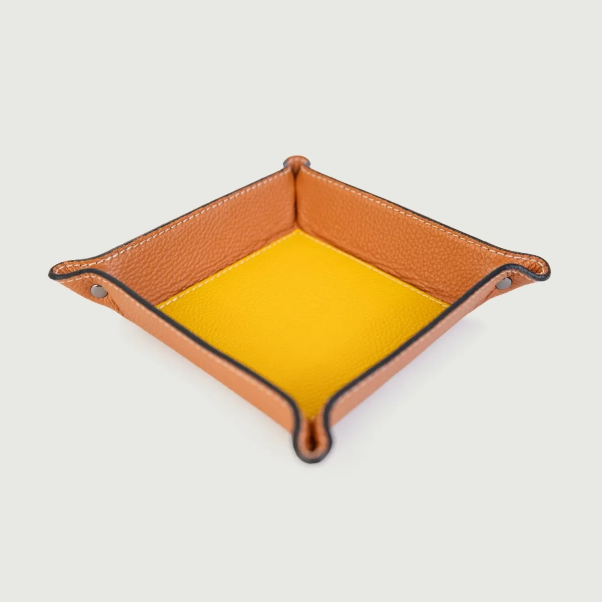 SVUOTATASCHE IN PELLE GIALLO - immagine 5