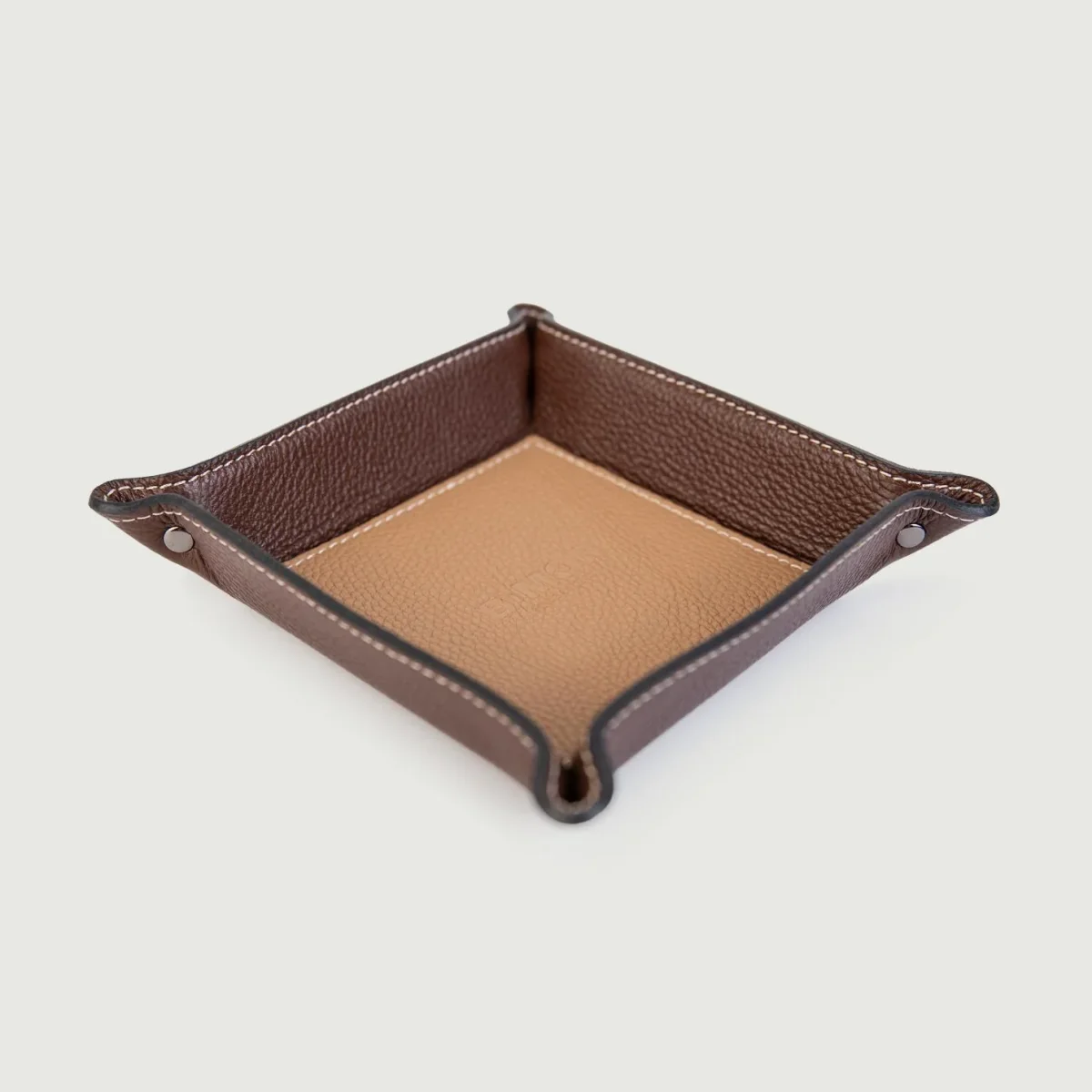 SVUOTATASCHE IN PELLE MARRONE - immagine 4