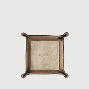 SVUOTATASCHE IN PELLE ORO