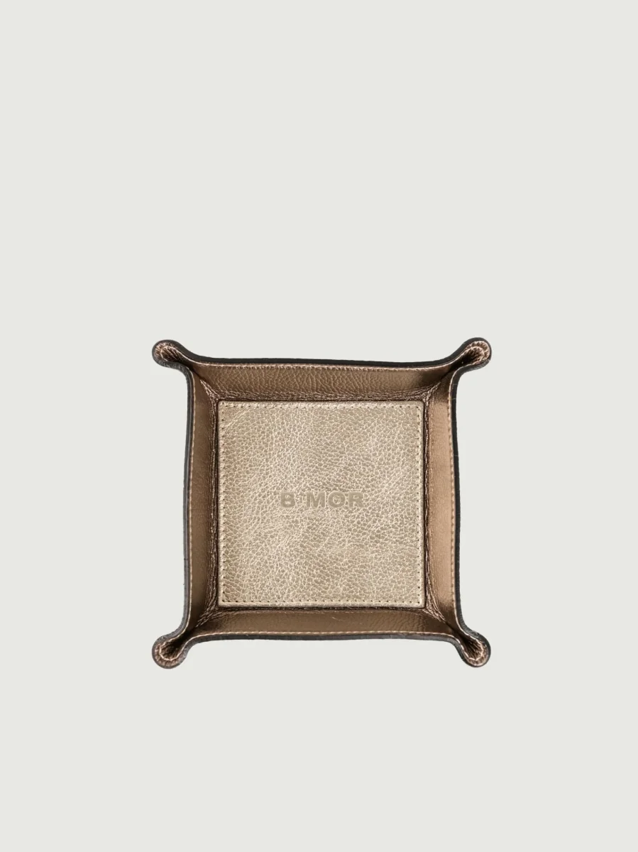 SVUOTATASCHE IN PELLE ORO