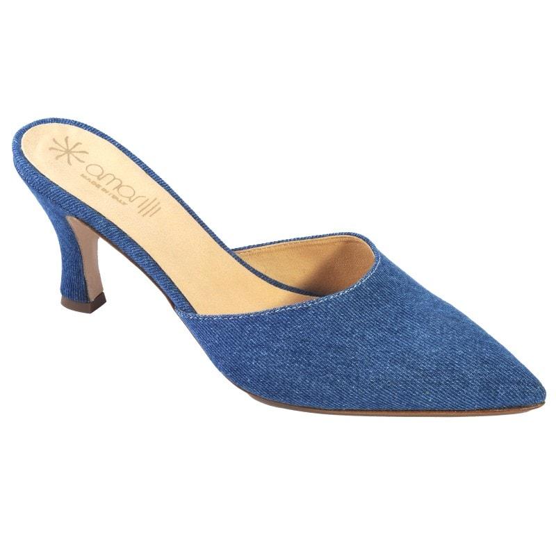 Sole: Sabot con tomaia in Jeans - immagine 3