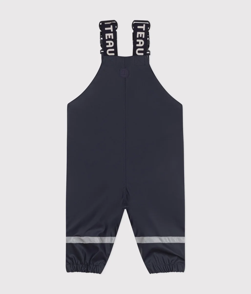 Salopette antipioggia bebè blu - immagine 3