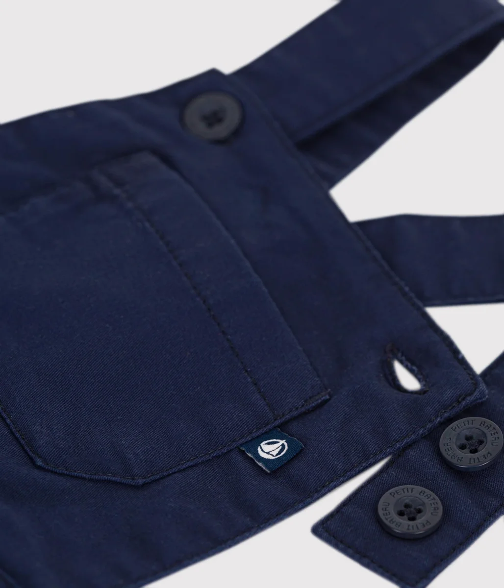 Salopette corta in serge bebè - immagine 5