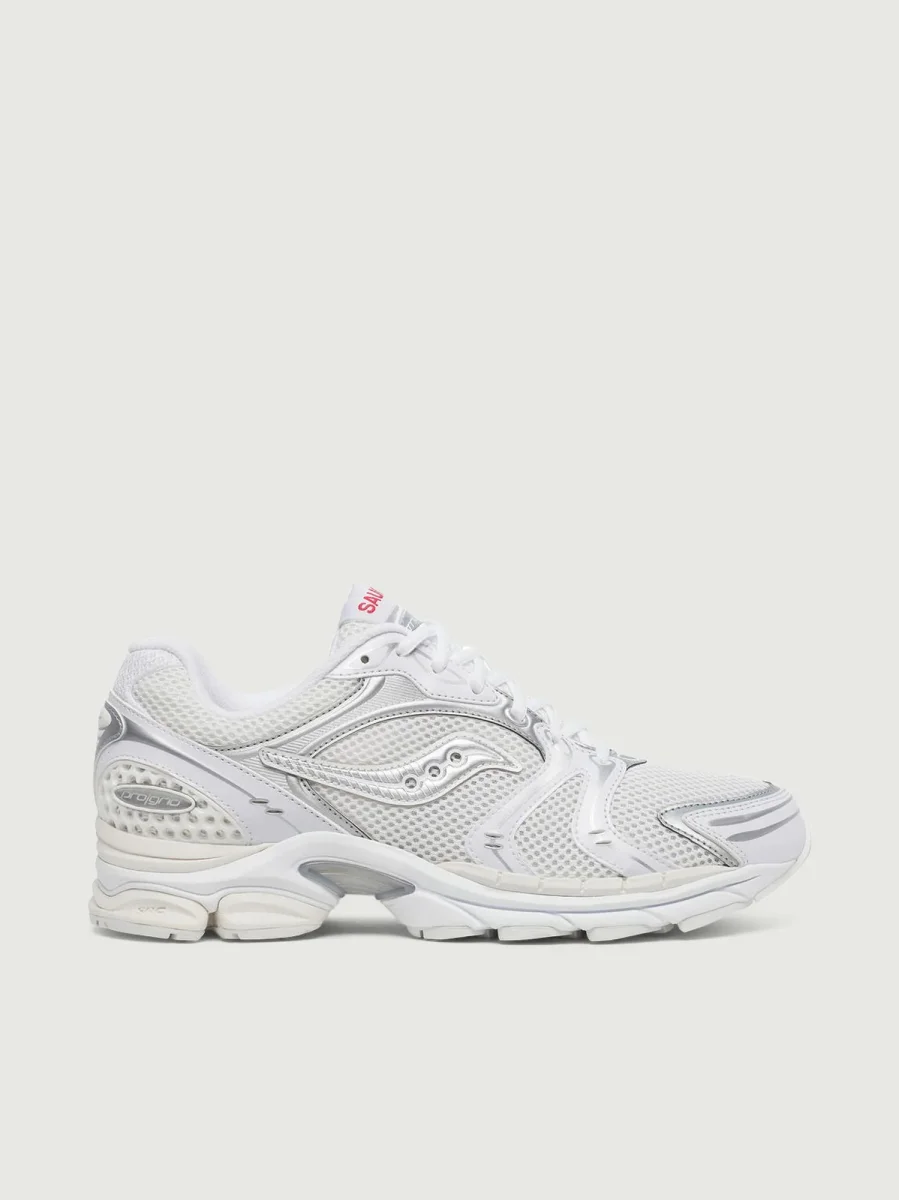 Saucony PROGRID Heritage bianco e argento