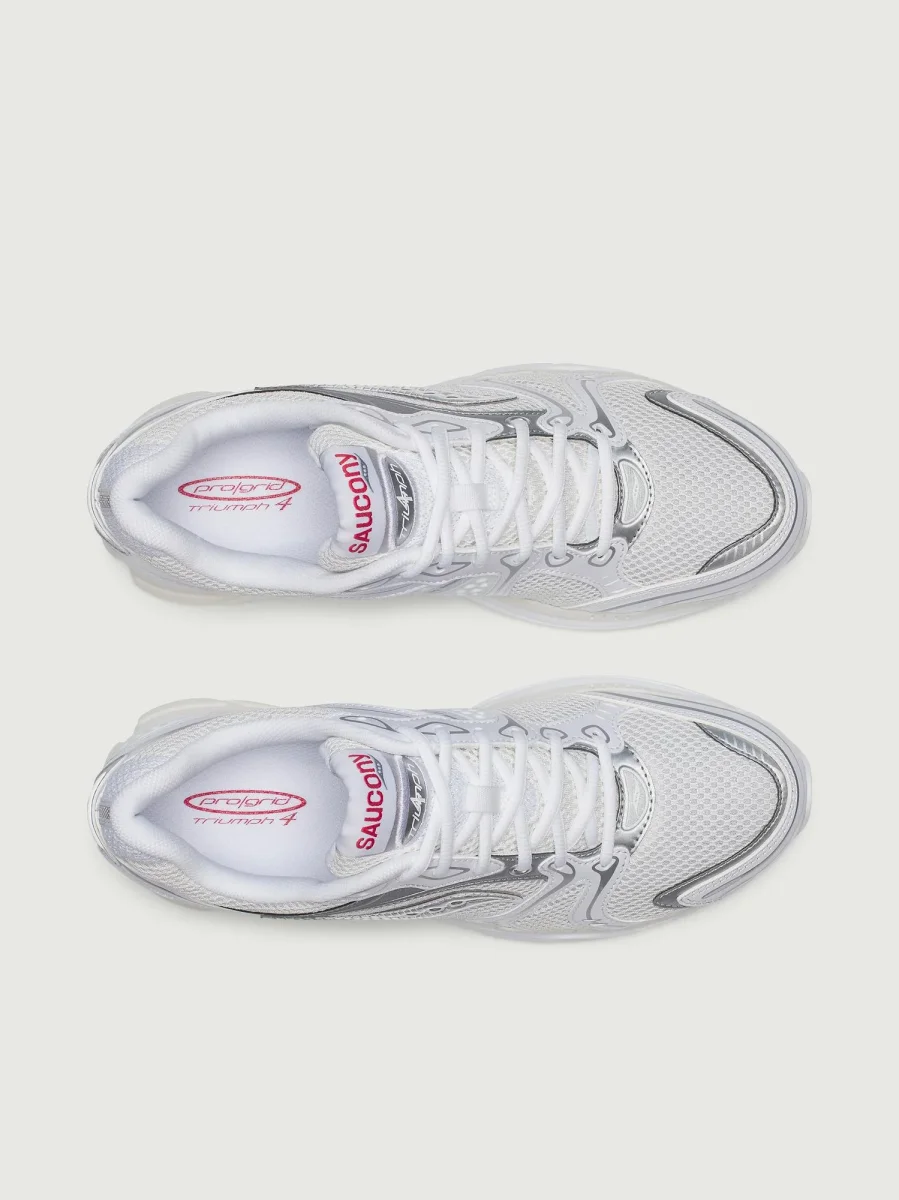 Saucony PROGRID Heritage bianco e argento - immagine 6