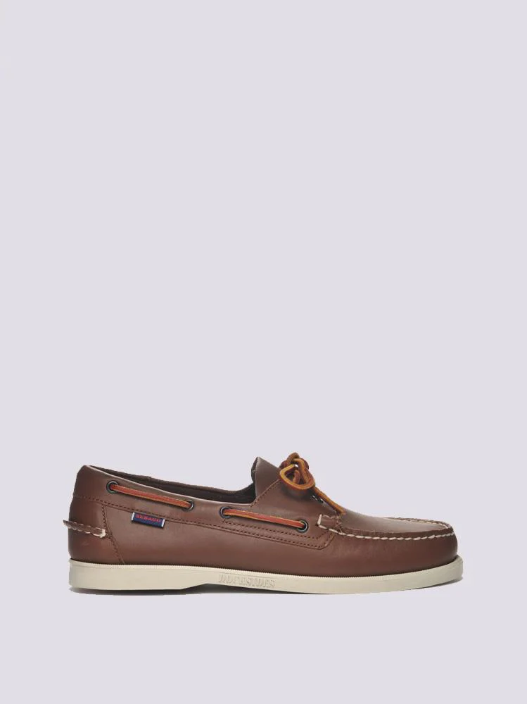 Scarpa da barca a vela Dockside Portland Marrone