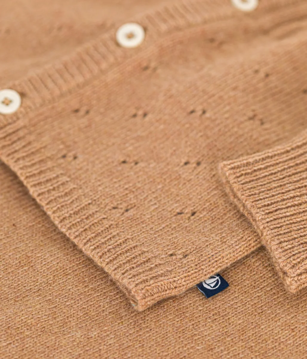 Set 2 pezzi in maglia neonato caramello - immagine 5