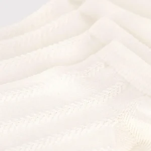 Set di 2 paia di calzini bambino in jersey di cotone tinta unita