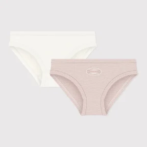 Set di 2 slip in cotone bambino.