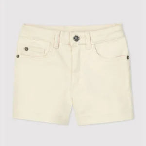 Short in denim bambina