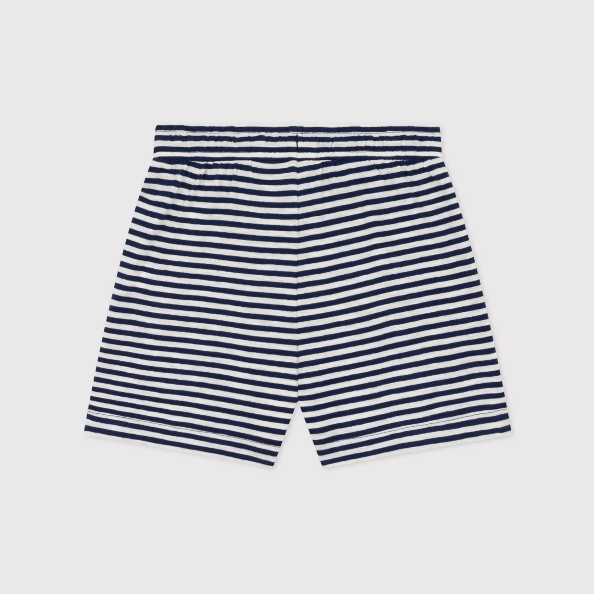 Shorts a righe in jersey fiammato bambina - immagine 3