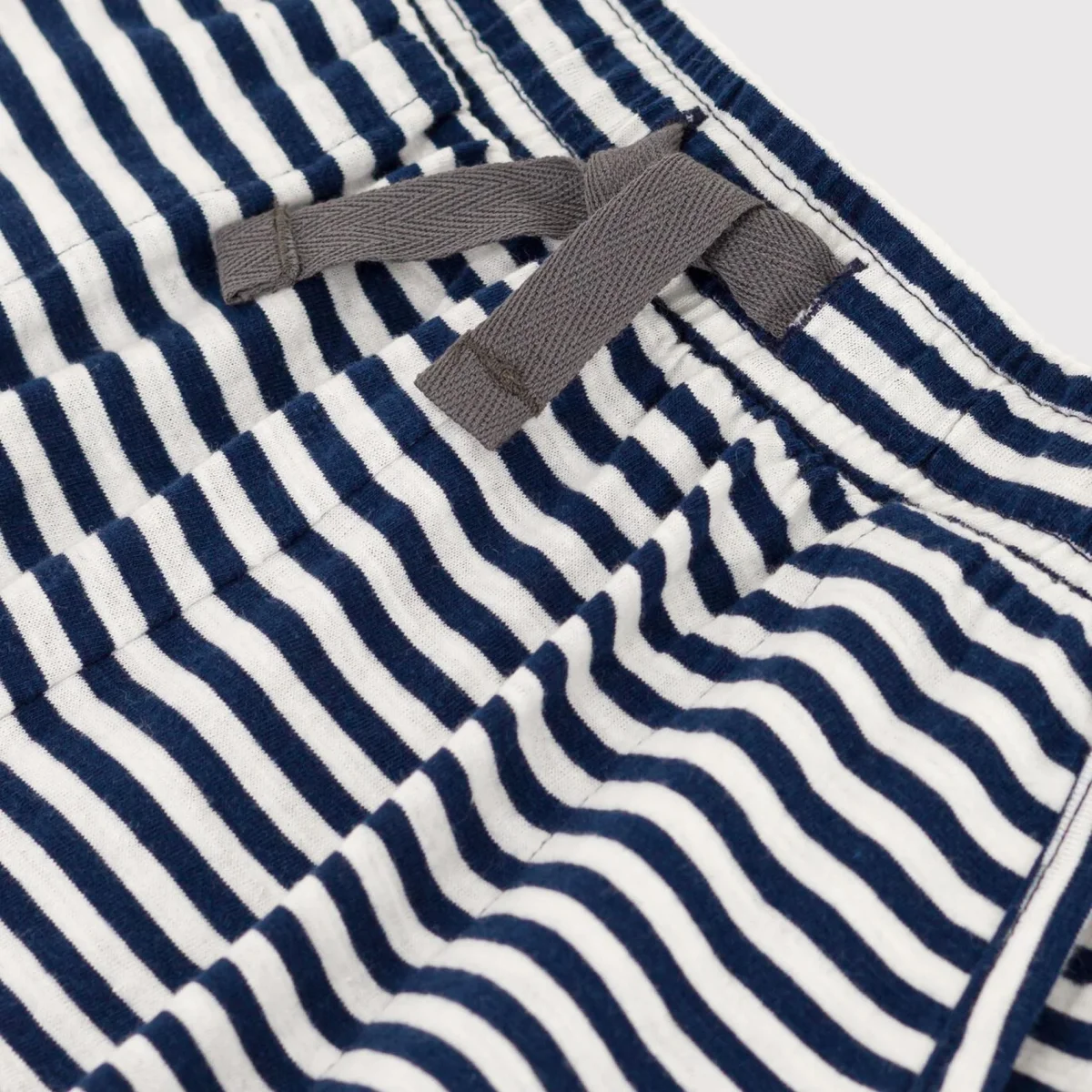 Shorts a righe in jersey fiammato bambina - immagine 4