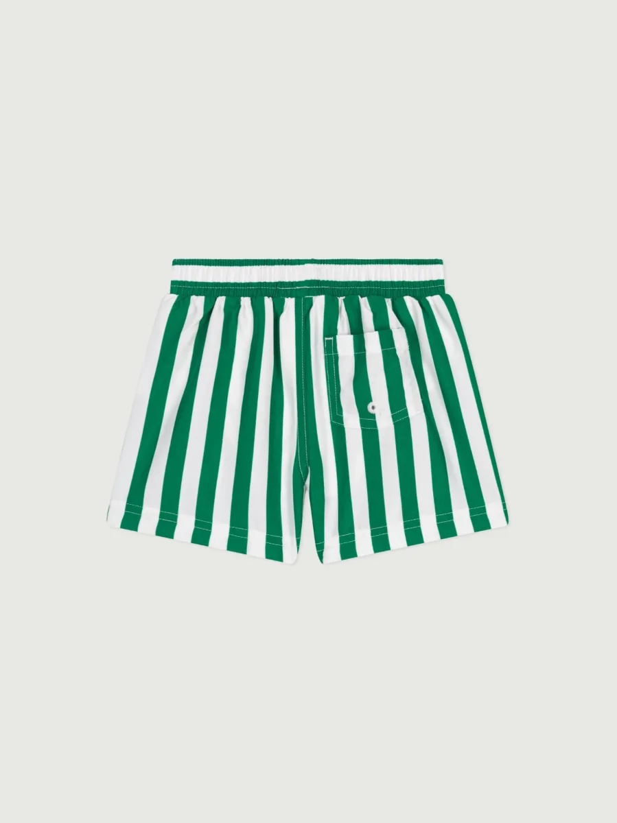 Shorts da bagno con stampa a righe bebè - immagine 3