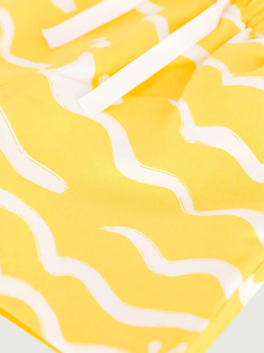 Shorts da bagno con stampa di squalo neonato - immagine 3