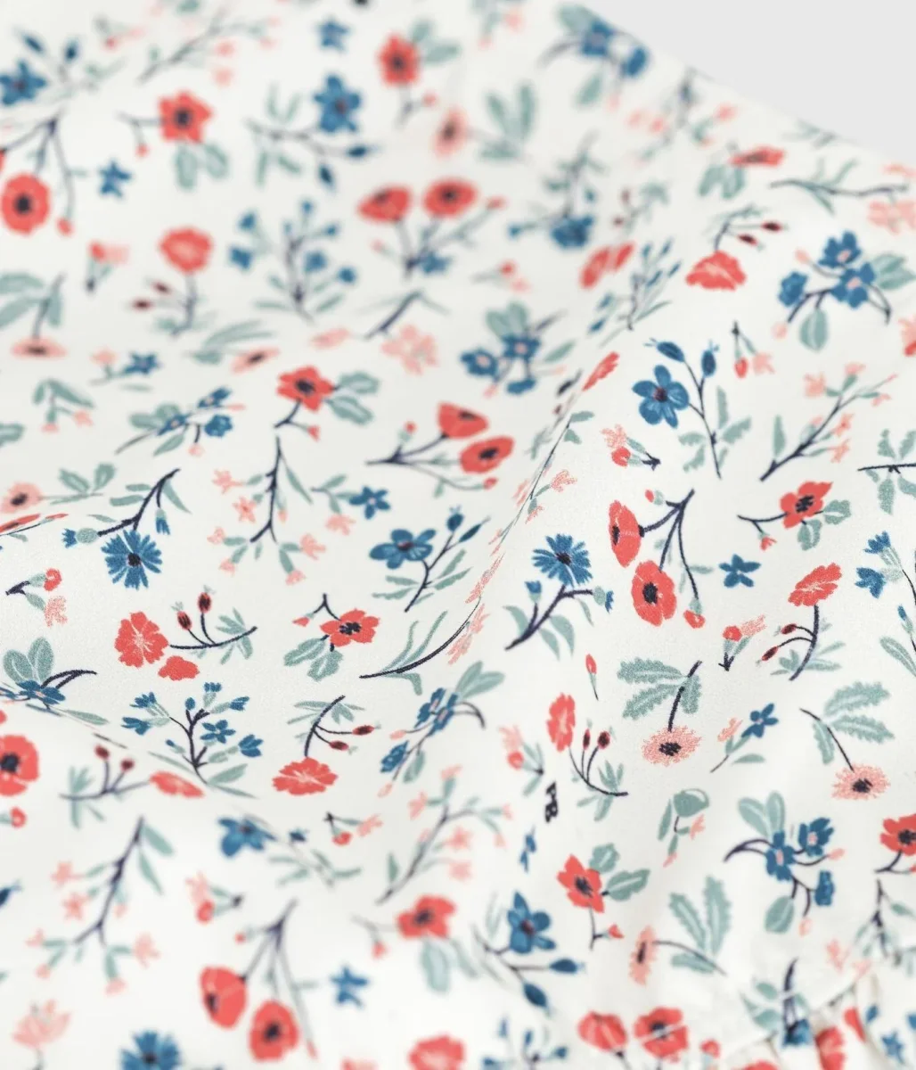 Slip da bagno a volant con stampa a fiori bebè - immagine 4