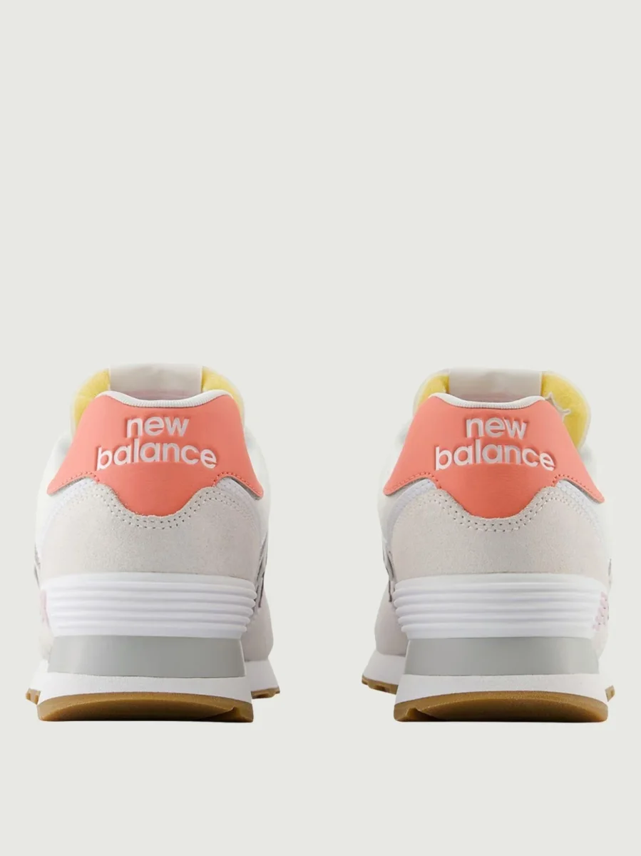 Sneaker 574 con inserti color pesca - immagine 5