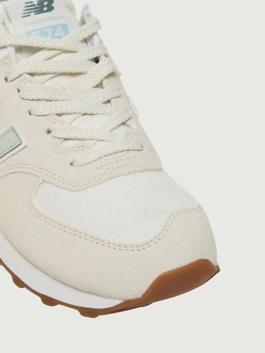 Sneaker 574 con inserti in verde - immagine 4