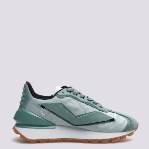 Sneaker Qwark in suede e tessuto tecnico