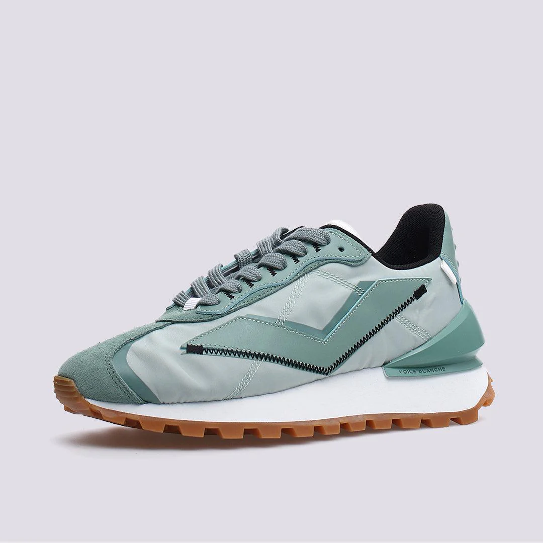 Sneaker Qwark in suede e tessuto tecnico - immagine 3