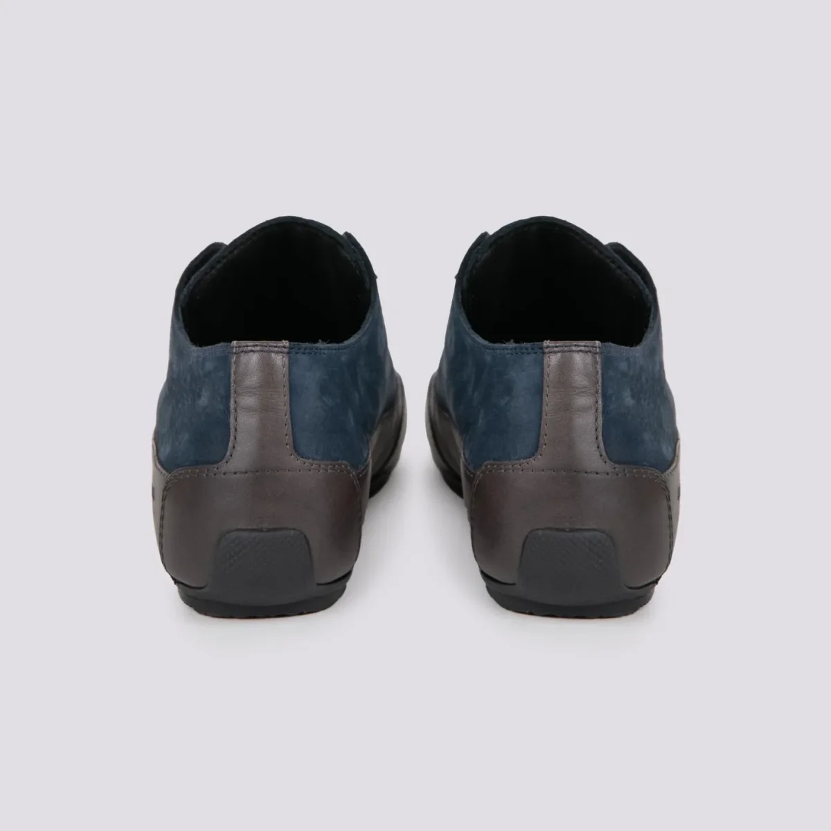 Sneaker ROCK in camoscio blu - immagine 4