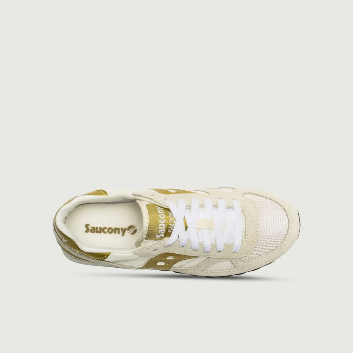 Sneaker Saucony Shadow Original bianco e oro - immagine 5