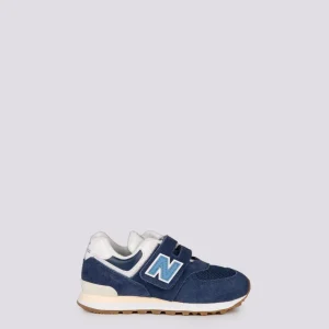 Sneaker bambino 574 hook & loop navy