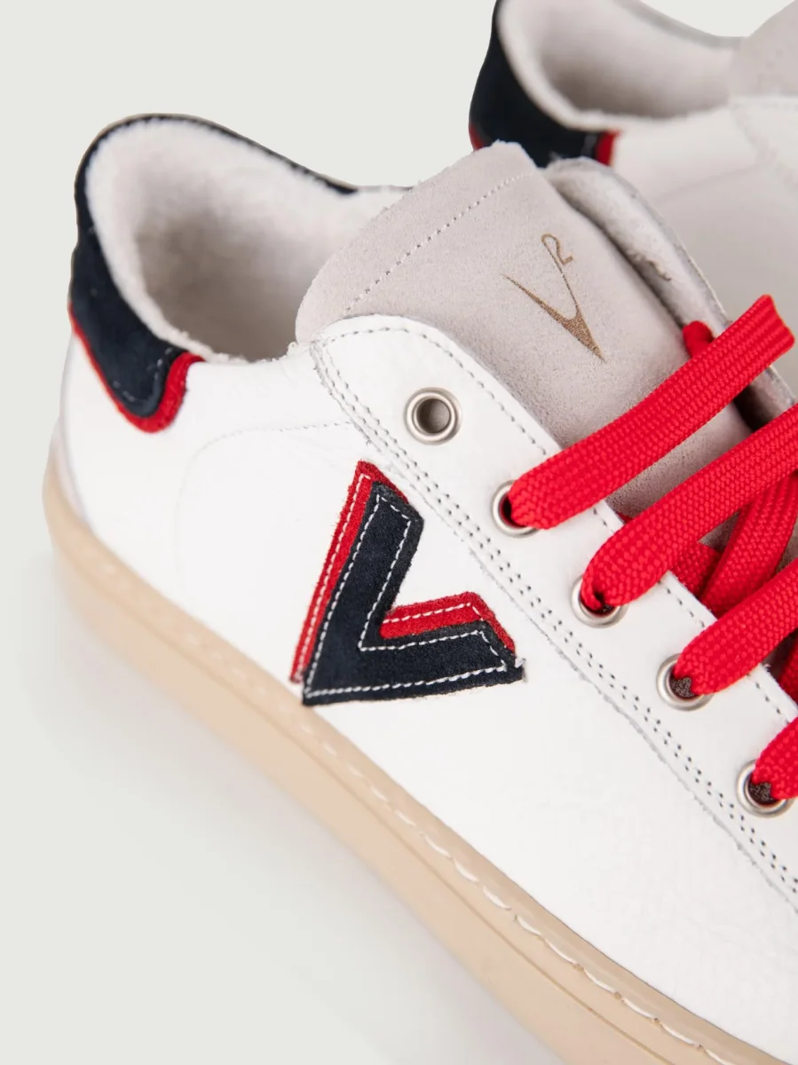 Sneakers OLYMPIC bianche e blu - immagine 6