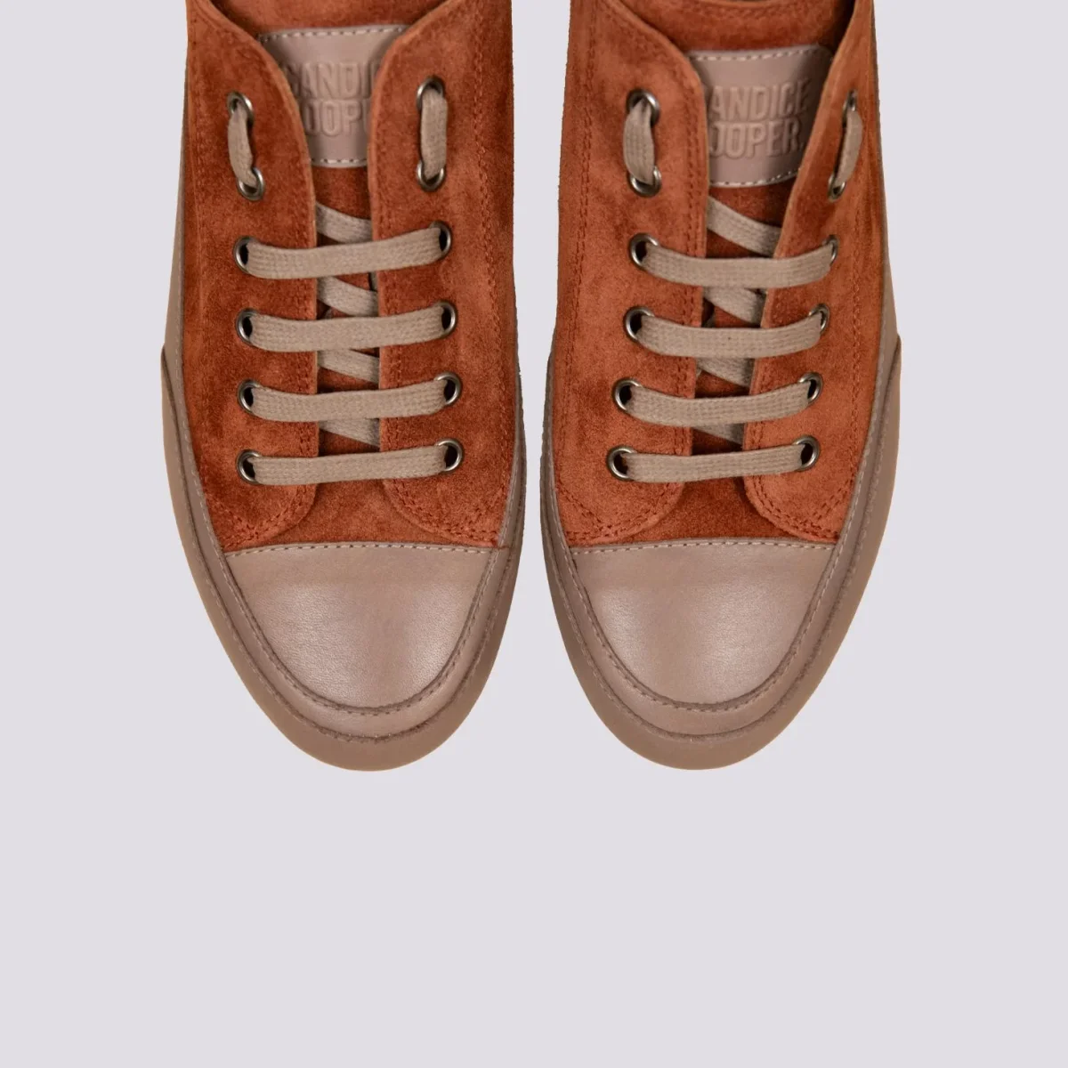 Sneakers Rock in camoscio cognac - immagine 4