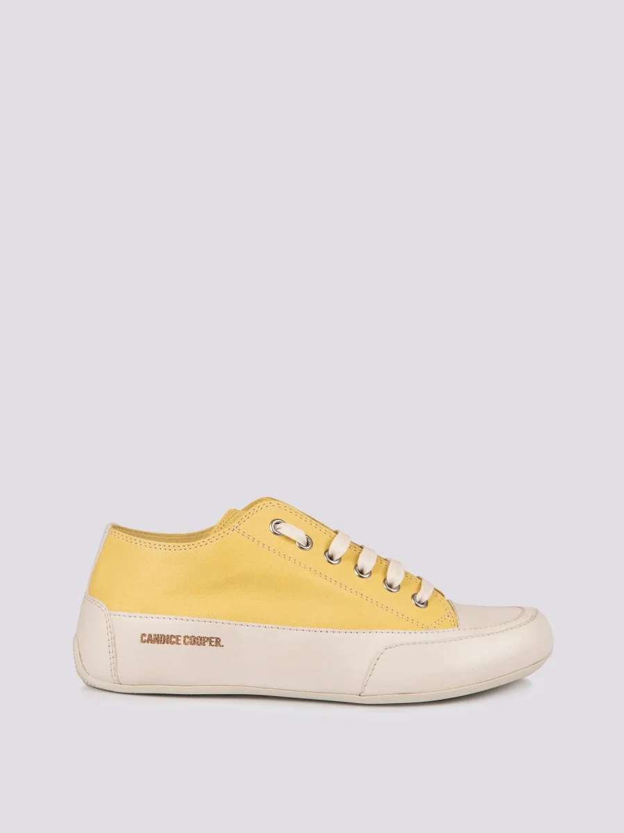 Sneakers in pelle Rock S Giallo