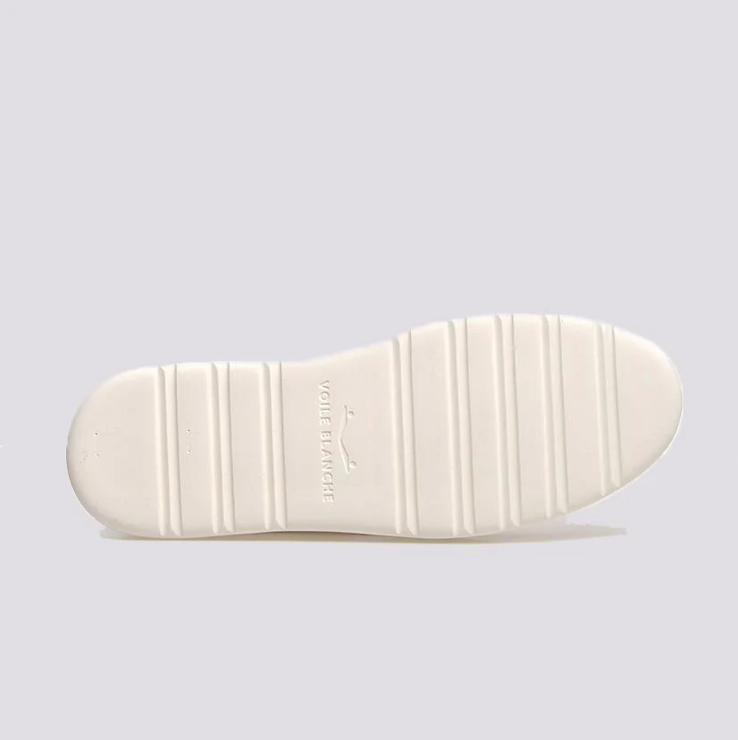 Sneakers in pelle con punta in rafia intrecciata Layton - immagine 6