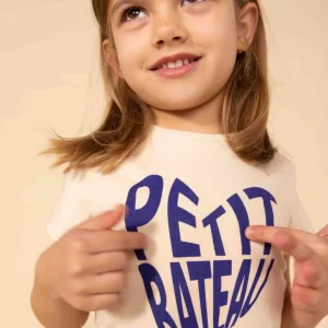 T-SHIRT A MANICHE CORTE IN COTONE