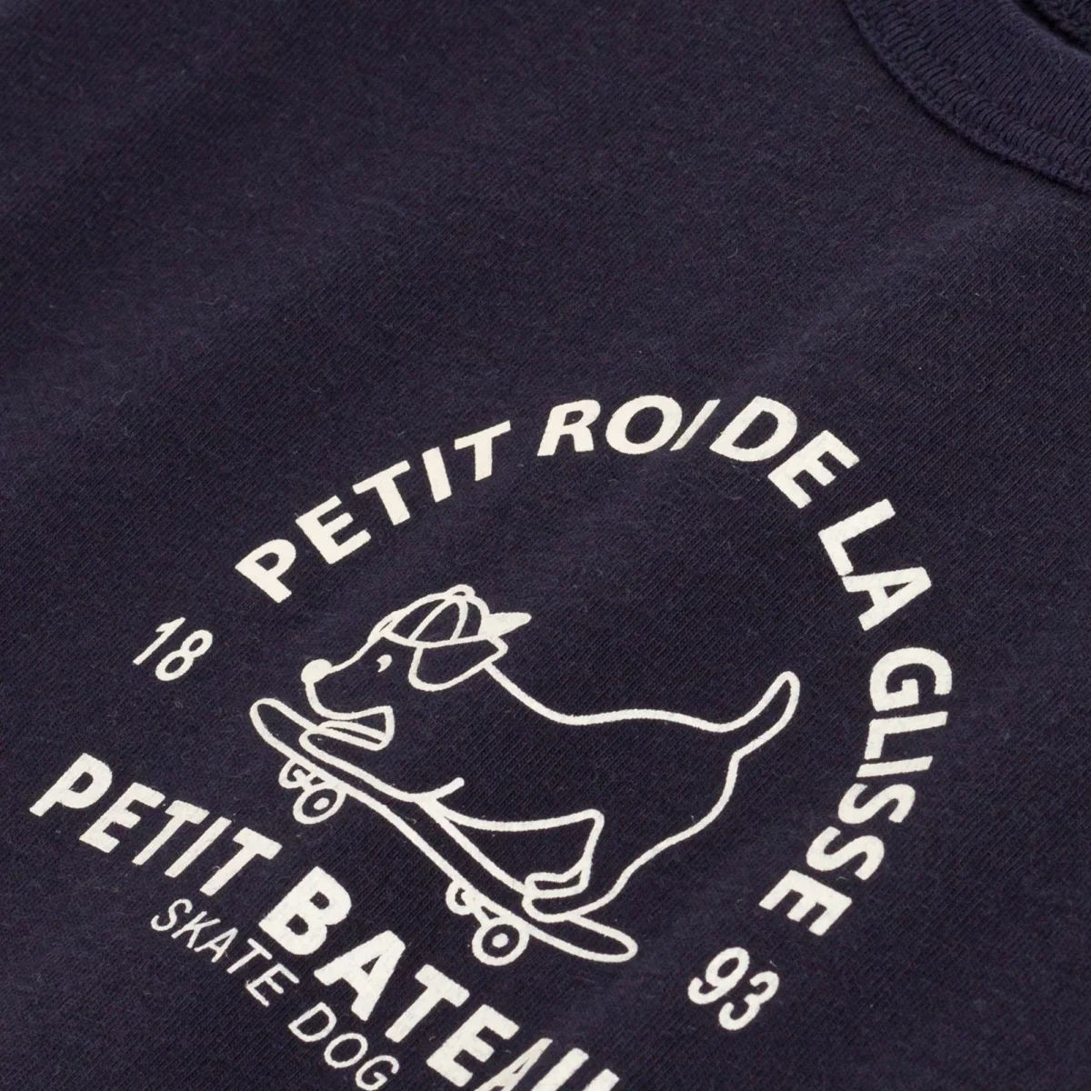 T-SHIRT BLU IN JERSEY LEGGERO BEBÈ - immagine 3