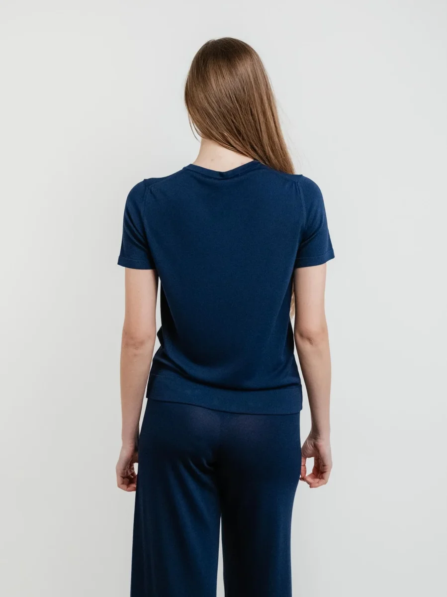 T-SHIRT  BLU - immagine 4