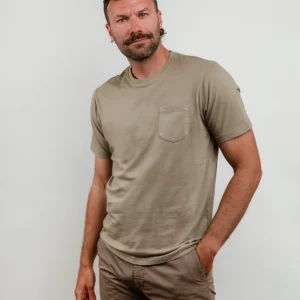 T-SHIRT IN JERSEY CON TASCHINO COLONIALE