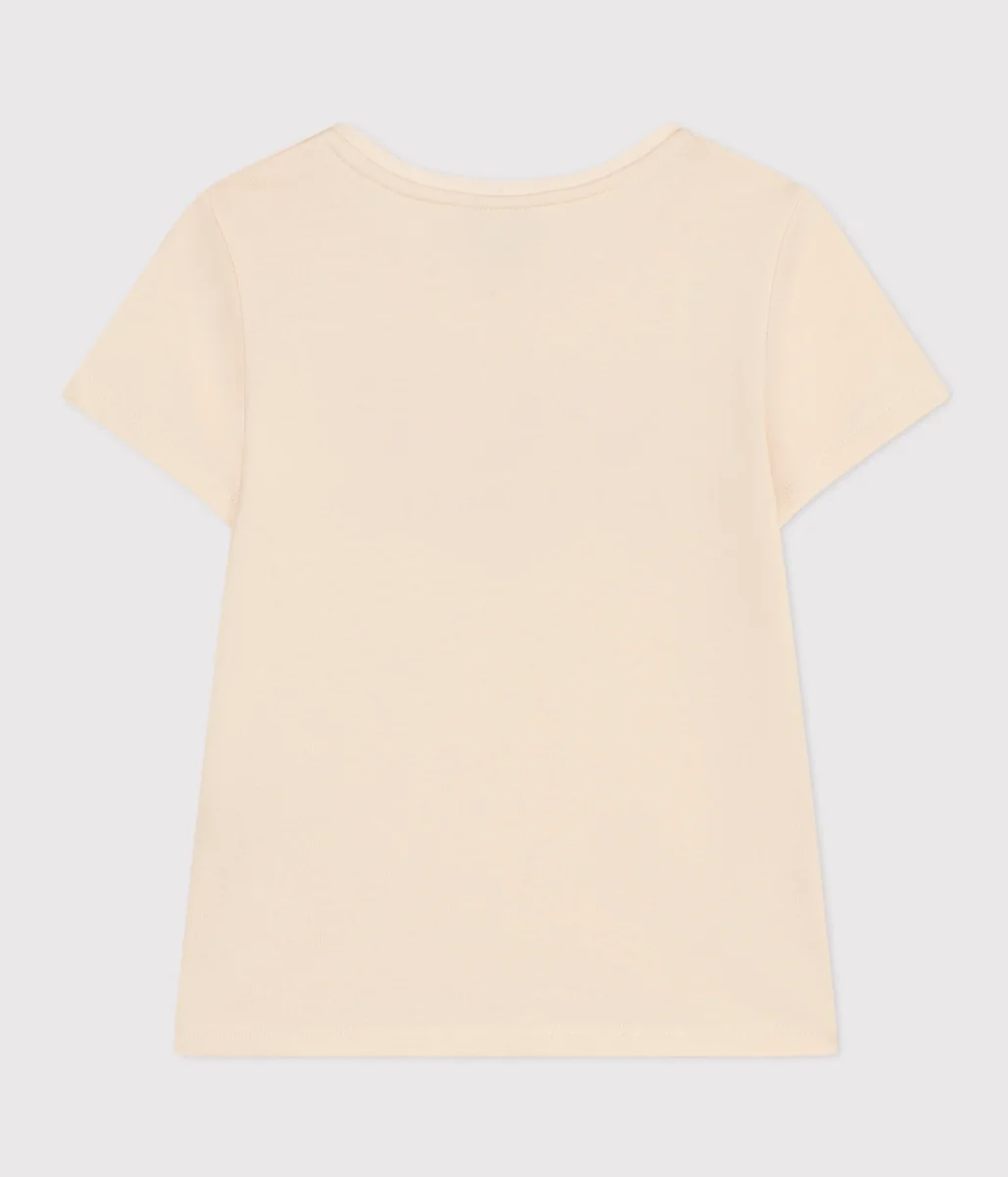 T-SHIRT ROSA IN JERSEY LEGGERO BAMBINA - immagine 4