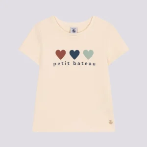 T-SHIRT ROSA IN JERSEY LEGGERO BAMBINA