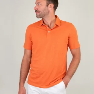 T-SHIRT STILE POLO ARANCIONE