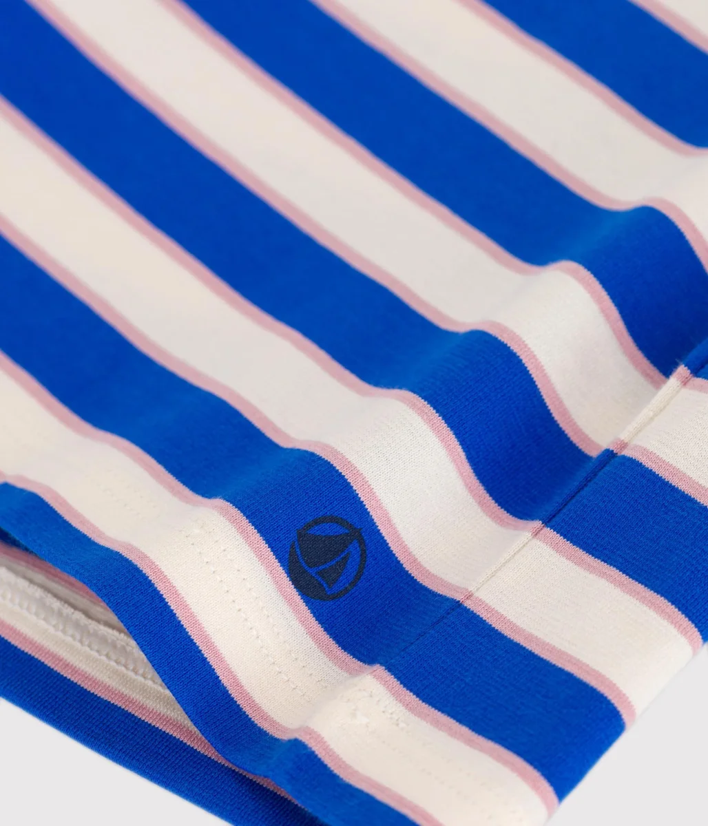 T-shirt a maniche corte in cotone a righe bambino - immagine 6