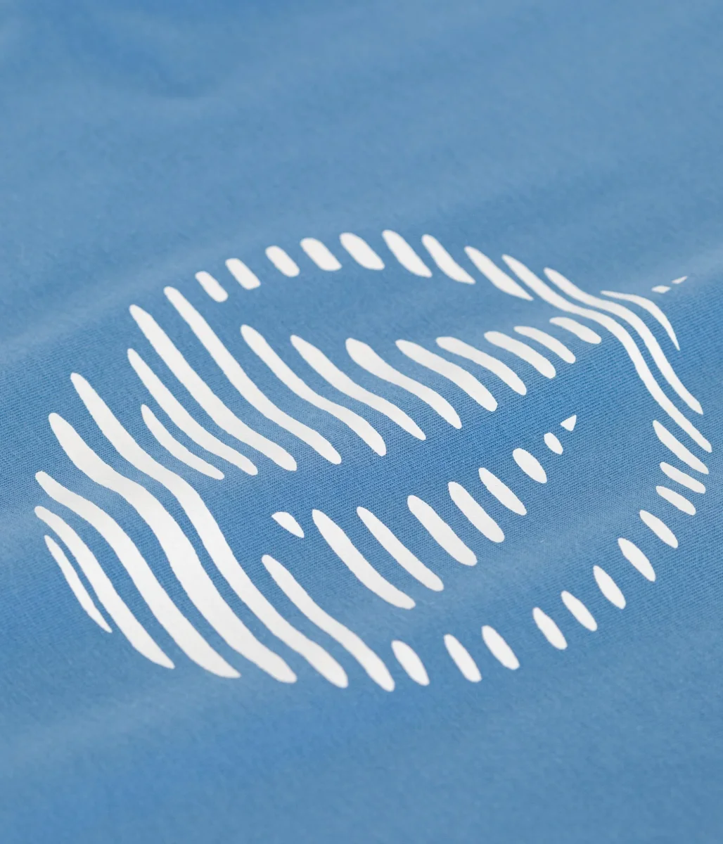 T-shirt a maniche corte in cotone con stampa - immagine 3