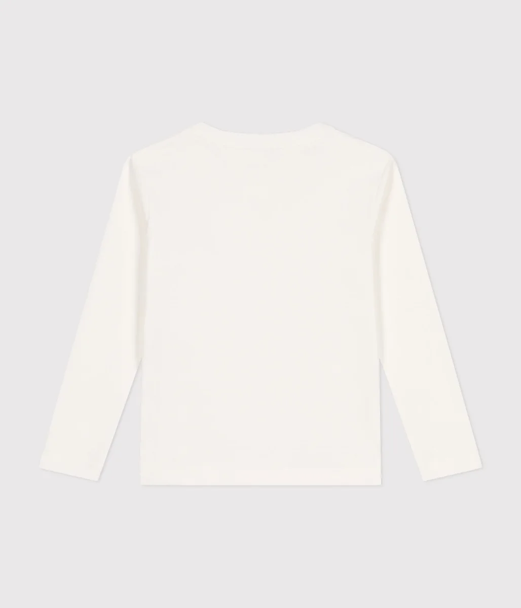 T-shirt a maniche lunghe a costine bambina/bambino - immagine 4