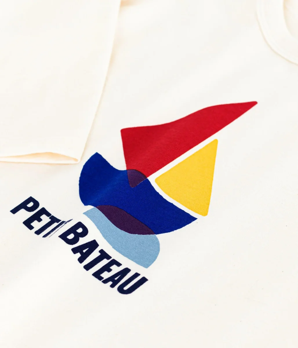 T-shirt a maniche lunghe in cotone con stampa bambina - immagine 5