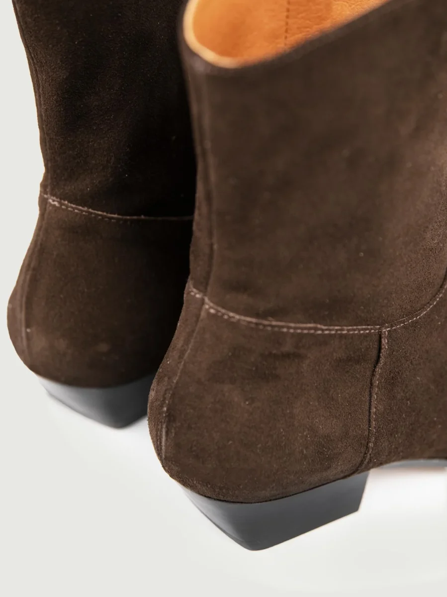 TEXANO IN CAMOSCIO CIOCCOLATO - immagine 7