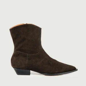 TEXANO IN CAMOSCIO CIOCCOLATO