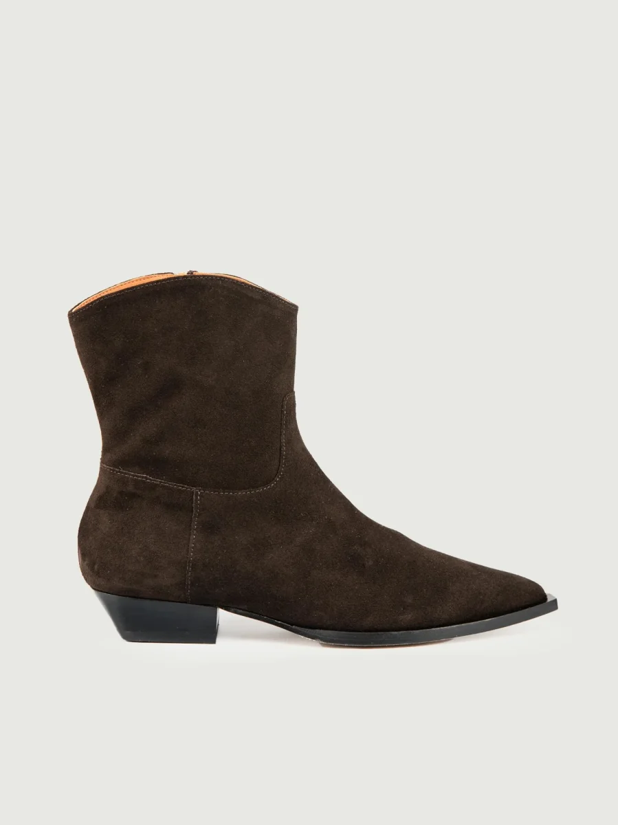 TEXANO IN CAMOSCIO CIOCCOLATO