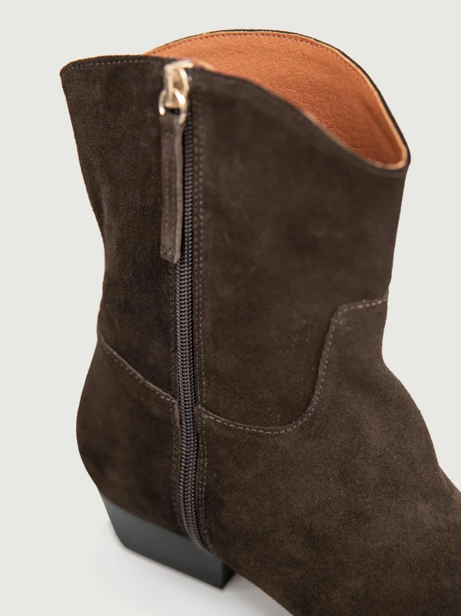 TEXANO IN CAMOSCIO CIOCCOLATO - immagine 6