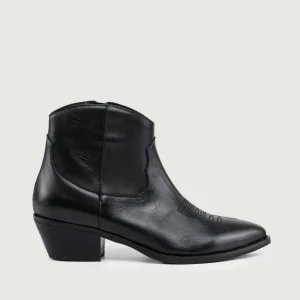 TEXANO IN PELLE  NERO