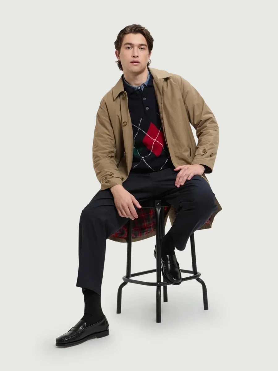 TRENCH G10 CON PATTA ANTIVENTO TAN - immagine 5